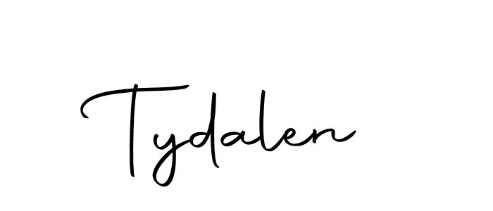 How to make Tydalen name signature. Use Autography-DOLnW style for creating short signs online. This is the latest handwritten sign. Tydalen signature style 10 images and pictures png