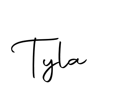 How to make Tyla signature? Autography-DOLnW is a professional autograph style. Create handwritten signature for Tyla name. Tyla signature style 10 images and pictures png