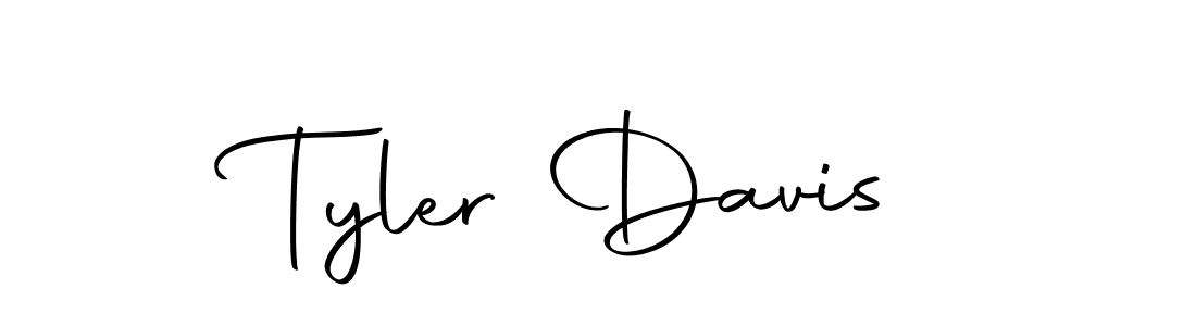 Tyler Davis stylish signature style. Best Handwritten Sign (Autography-DOLnW) for my name. Handwritten Signature Collection Ideas for my name Tyler Davis. Tyler Davis signature style 10 images and pictures png
