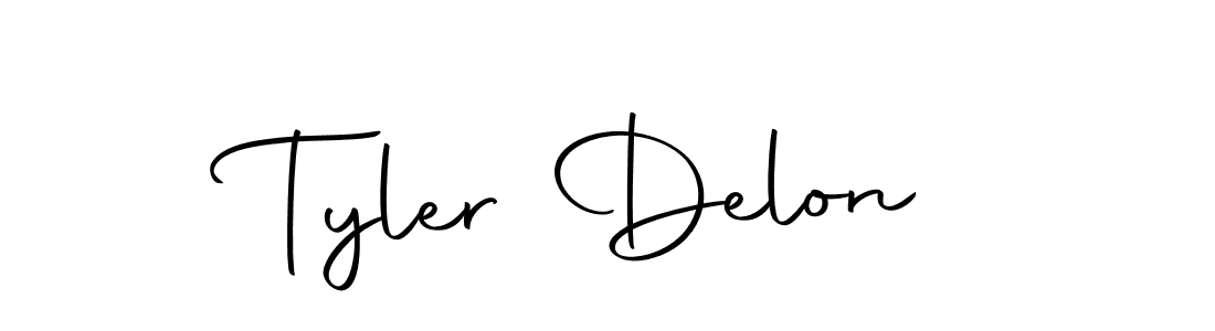 Also we have Tyler Delon name is the best signature style. Create professional handwritten signature collection using Autography-DOLnW autograph style. Tyler Delon signature style 10 images and pictures png