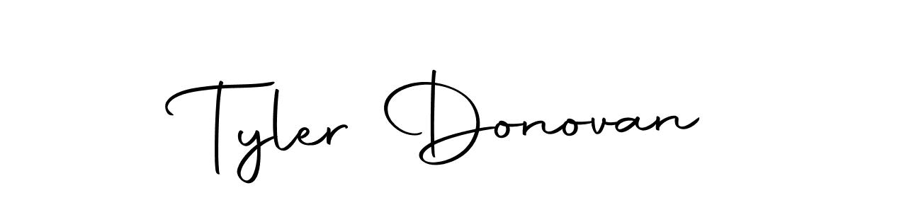 Also we have Tyler Donovan name is the best signature style. Create professional handwritten signature collection using Autography-DOLnW autograph style. Tyler Donovan signature style 10 images and pictures png