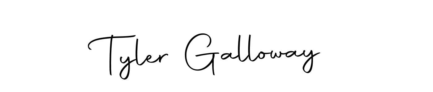 Tyler Galloway stylish signature style. Best Handwritten Sign (Autography-DOLnW) for my name. Handwritten Signature Collection Ideas for my name Tyler Galloway. Tyler Galloway signature style 10 images and pictures png