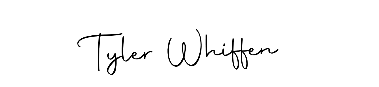 You should practise on your own different ways (Autography-DOLnW) to write your name (Tyler Whiffen) in signature. don't let someone else do it for you. Tyler Whiffen signature style 10 images and pictures png