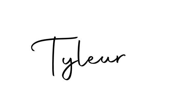 How to make Tyleur signature? Autography-DOLnW is a professional autograph style. Create handwritten signature for Tyleur name. Tyleur signature style 10 images and pictures png