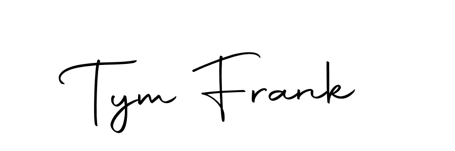 Check out images of Autograph of Tym Frank name. Actor Tym Frank Signature Style. Autography-DOLnW is a professional sign style online. Tym Frank signature style 10 images and pictures png