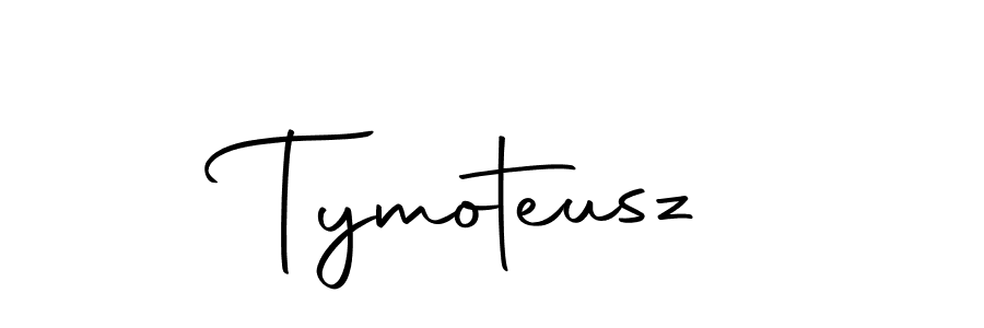 Create a beautiful signature design for name Tymoteusz. With this signature (Autography-DOLnW) fonts, you can make a handwritten signature for free. Tymoteusz signature style 10 images and pictures png