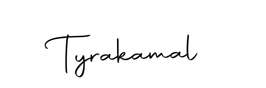 The best way (Autography-DOLnW) to make a short signature is to pick only two or three words in your name. The name Tyrakamal include a total of six letters. For converting this name. Tyrakamal signature style 10 images and pictures png