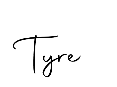 Use a signature maker to create a handwritten signature online. With this signature software, you can design (Autography-DOLnW) your own signature for name Tyre. Tyre signature style 10 images and pictures png