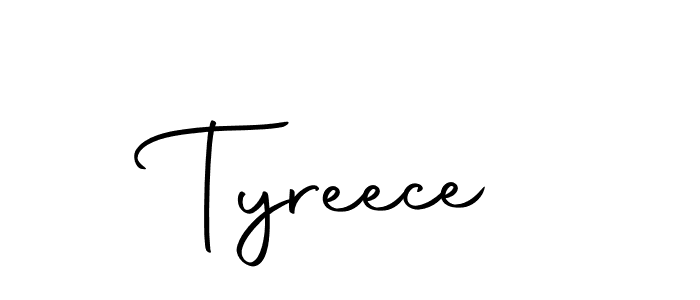 Make a beautiful signature design for name Tyreece. Use this online signature maker to create a handwritten signature for free. Tyreece signature style 10 images and pictures png