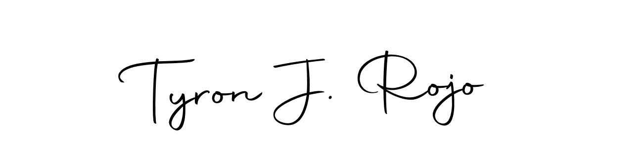 Also we have Tyron J. Rojo name is the best signature style. Create professional handwritten signature collection using Autography-DOLnW autograph style. Tyron J. Rojo signature style 10 images and pictures png