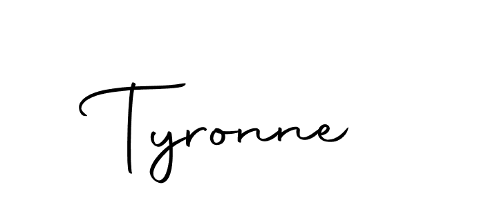 Design your own signature with our free online signature maker. With this signature software, you can create a handwritten (Autography-DOLnW) signature for name Tyronne. Tyronne signature style 10 images and pictures png