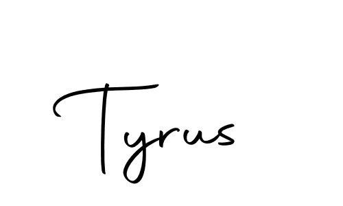 Make a beautiful signature design for name Tyrus. With this signature (Autography-DOLnW) style, you can create a handwritten signature for free. Tyrus signature style 10 images and pictures png