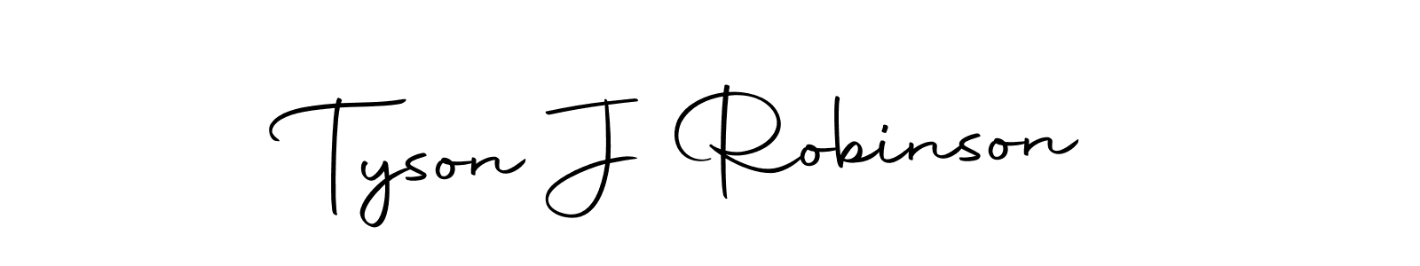 Make a beautiful signature design for name Tyson J Robinson. Use this online signature maker to create a handwritten signature for free. Tyson J Robinson signature style 10 images and pictures png