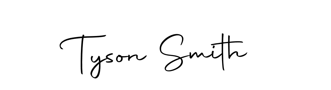 Design your own signature with our free online signature maker. With this signature software, you can create a handwritten (Autography-DOLnW) signature for name Tyson Smith. Tyson Smith signature style 10 images and pictures png