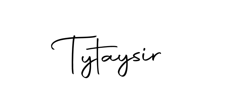 You should practise on your own different ways (Autography-DOLnW) to write your name (Tytaysir) in signature. don't let someone else do it for you. Tytaysir signature style 10 images and pictures png