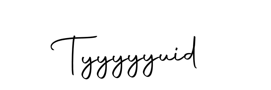 if you are searching for the best signature style for your name Tyyyyyuid. so please give up your signature search. here we have designed multiple signature styles  using Autography-DOLnW. Tyyyyyuid signature style 10 images and pictures png