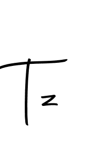 Make a beautiful signature design for name Tz. Use this online signature maker to create a handwritten signature for free. Tz signature style 10 images and pictures png