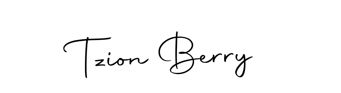 Make a beautiful signature design for name Tzion Berry. Use this online signature maker to create a handwritten signature for free. Tzion Berry signature style 10 images and pictures png