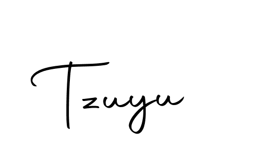 Create a beautiful signature design for name Tzuyu. With this signature (Autography-DOLnW) fonts, you can make a handwritten signature for free. Tzuyu signature style 10 images and pictures png