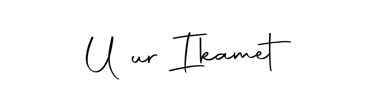 Use a signature maker to create a handwritten signature online. With this signature software, you can design (Autography-DOLnW) your own signature for name Uğur Ikamet. Uğur Ikamet signature style 10 images and pictures png