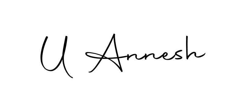 It looks lik you need a new signature style for name U Annesh. Design unique handwritten (Autography-DOLnW) signature with our free signature maker in just a few clicks. U Annesh signature style 10 images and pictures png