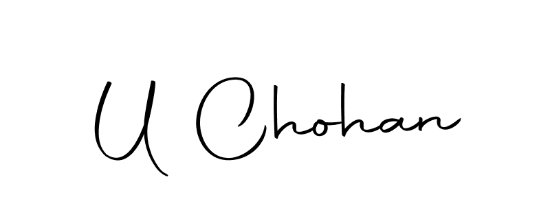 Also we have U Chohan name is the best signature style. Create professional handwritten signature collection using Autography-DOLnW autograph style. U Chohan signature style 10 images and pictures png