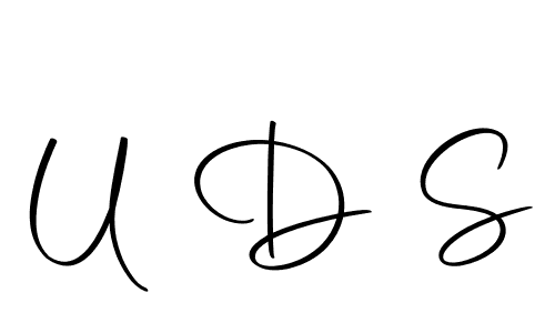 How to Draw U D S signature style? Autography-DOLnW is a latest design signature styles for name U D S. U D S signature style 10 images and pictures png