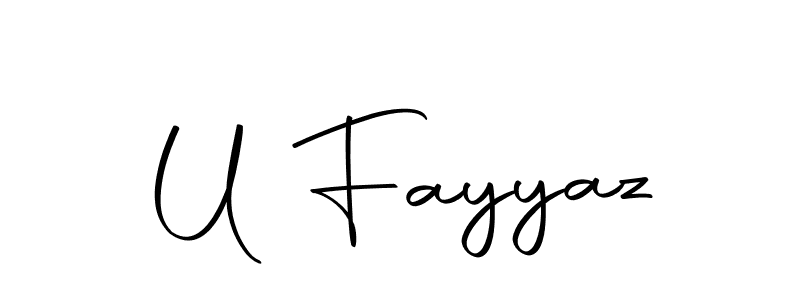 How to Draw U Fayyaz signature style? Autography-DOLnW is a latest design signature styles for name U Fayyaz. U Fayyaz signature style 10 images and pictures png