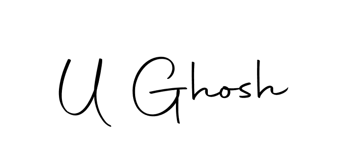 How to Draw U Ghosh signature style? Autography-DOLnW is a latest design signature styles for name U Ghosh. U Ghosh signature style 10 images and pictures png