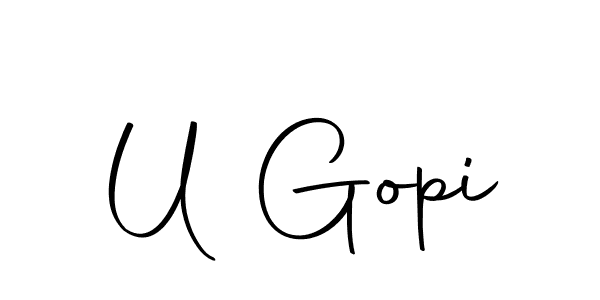 Best and Professional Signature Style for U Gopi. Autography-DOLnW Best Signature Style Collection. U Gopi signature style 10 images and pictures png