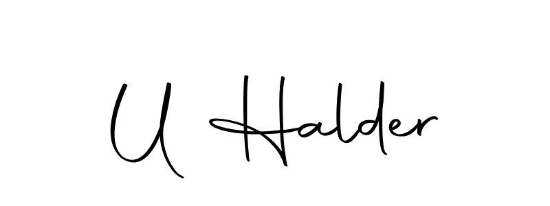 Also You can easily find your signature by using the search form. We will create U Halder name handwritten signature images for you free of cost using Autography-DOLnW sign style. U Halder signature style 10 images and pictures png