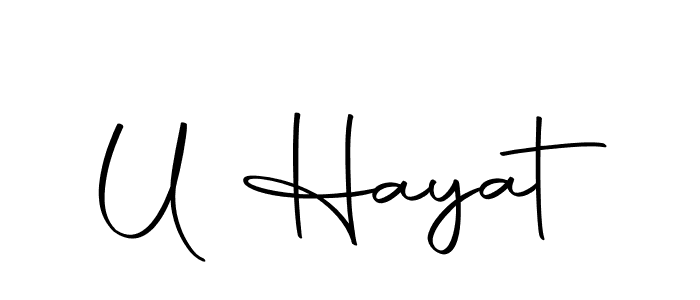 Once you've used our free online signature maker to create your best signature Autography-DOLnW style, it's time to enjoy all of the benefits that U Hayat name signing documents. U Hayat signature style 10 images and pictures png