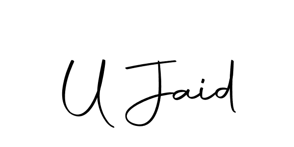 It looks lik you need a new signature style for name U Jaid. Design unique handwritten (Autography-DOLnW) signature with our free signature maker in just a few clicks. U Jaid signature style 10 images and pictures png