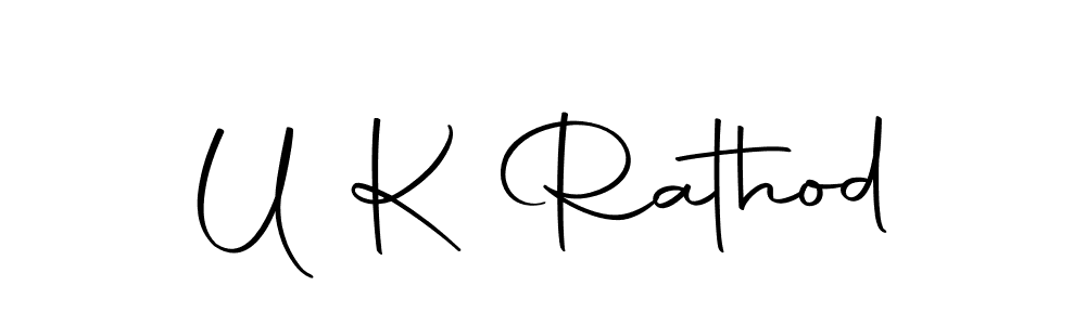 Make a short U K Rathod signature style. Manage your documents anywhere anytime using Autography-DOLnW. Create and add eSignatures, submit forms, share and send files easily. U K Rathod signature style 10 images and pictures png
