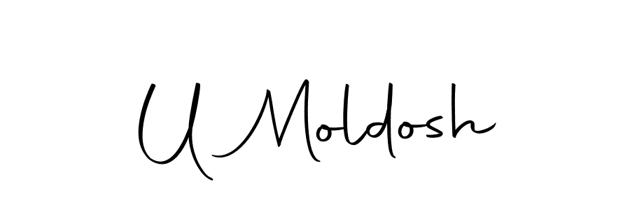 Also we have U Moldosh name is the best signature style. Create professional handwritten signature collection using Autography-DOLnW autograph style. U Moldosh signature style 10 images and pictures png