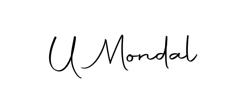 U Mondal stylish signature style. Best Handwritten Sign (Autography-DOLnW) for my name. Handwritten Signature Collection Ideas for my name U Mondal. U Mondal signature style 10 images and pictures png