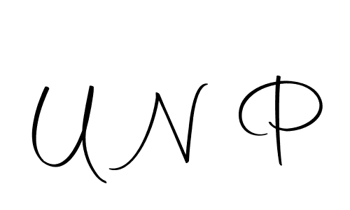 How to make U N P name signature. Use Autography-DOLnW style for creating short signs online. This is the latest handwritten sign. U N P signature style 10 images and pictures png