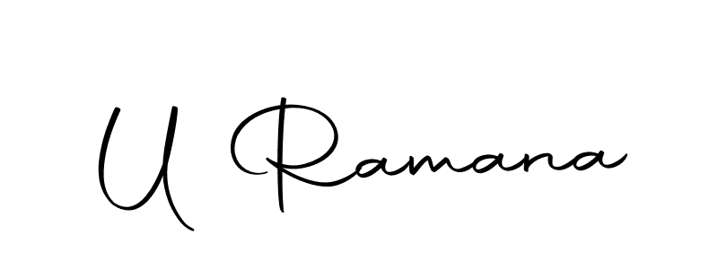 Best and Professional Signature Style for U Ramana. Autography-DOLnW Best Signature Style Collection. U Ramana signature style 10 images and pictures png