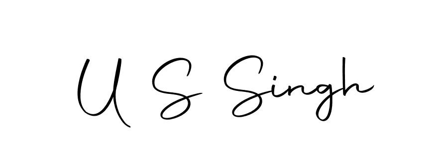 How to make U S Singh signature? Autography-DOLnW is a professional autograph style. Create handwritten signature for U S Singh name. U S Singh signature style 10 images and pictures png