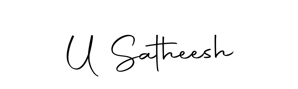 Once you've used our free online signature maker to create your best signature Autography-DOLnW style, it's time to enjoy all of the benefits that U Satheesh name signing documents. U Satheesh signature style 10 images and pictures png