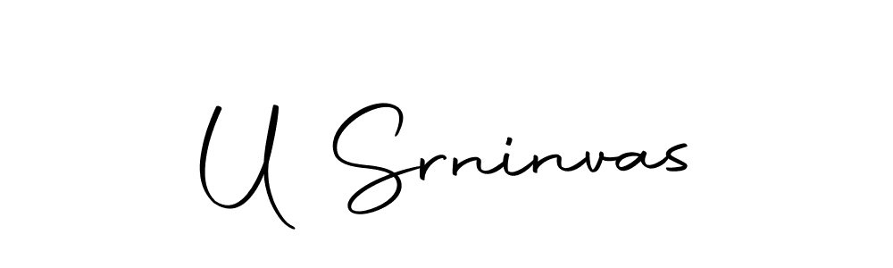 The best way (Autography-DOLnW) to make a short signature is to pick only two or three words in your name. The name U Srninvas include a total of six letters. For converting this name. U Srninvas signature style 10 images and pictures png