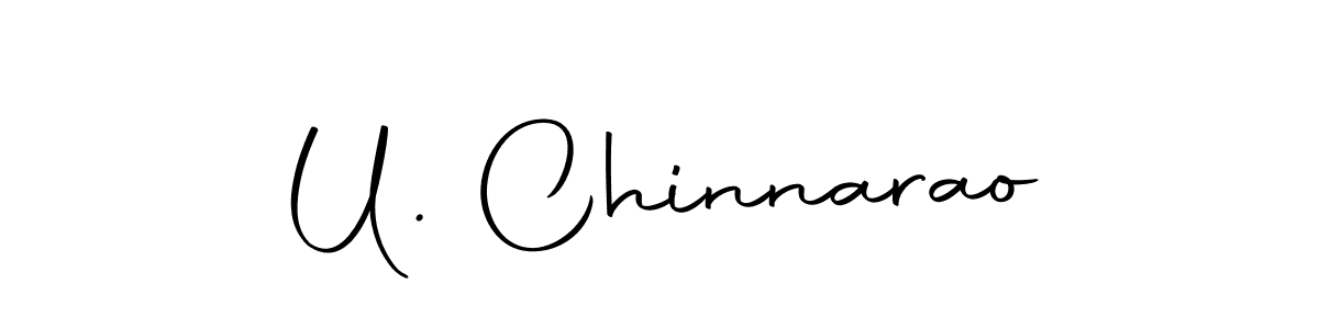 Similarly Autography-DOLnW is the best handwritten signature design. Signature creator online .You can use it as an online autograph creator for name U. Chinnarao. U. Chinnarao signature style 10 images and pictures png