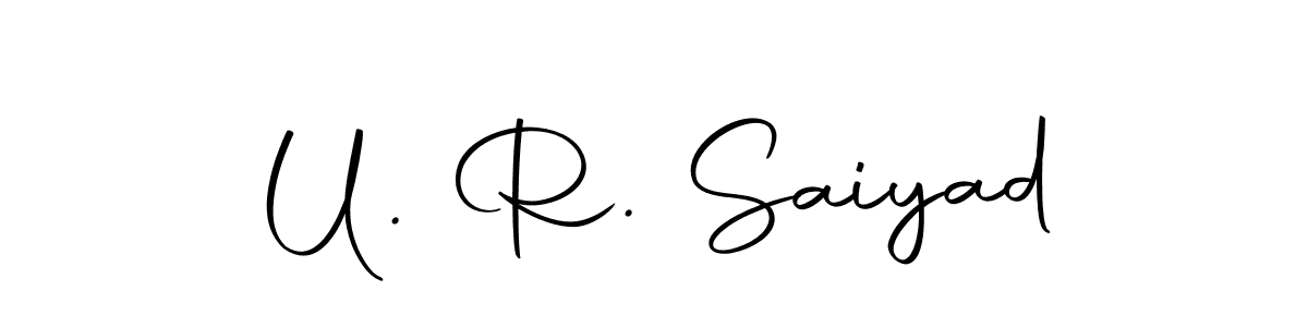 This is the best signature style for the U. R. Saiyad name. Also you like these signature font (Autography-DOLnW). Mix name signature. U. R. Saiyad signature style 10 images and pictures png