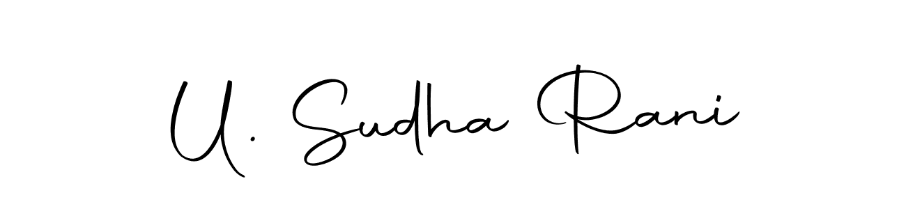 Best and Professional Signature Style for U. Sudha Rani. Autography-DOLnW Best Signature Style Collection. U. Sudha Rani signature style 10 images and pictures png