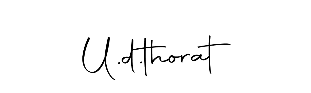 You can use this online signature creator to create a handwritten signature for the name U.d.thorat. This is the best online autograph maker. U.d.thorat signature style 10 images and pictures png