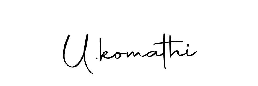 How to make U.komathi name signature. Use Autography-DOLnW style for creating short signs online. This is the latest handwritten sign. U.komathi signature style 10 images and pictures png