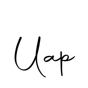 This is the best signature style for the Uap name. Also you like these signature font (Autography-DOLnW). Mix name signature. Uap signature style 10 images and pictures png