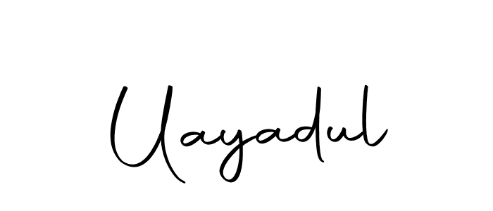 if you are searching for the best signature style for your name Uayadul. so please give up your signature search. here we have designed multiple signature styles  using Autography-DOLnW. Uayadul signature style 10 images and pictures png
