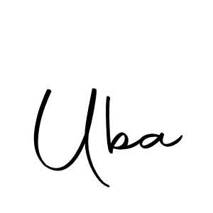 Make a beautiful signature design for name Uba. Use this online signature maker to create a handwritten signature for free. Uba signature style 10 images and pictures png