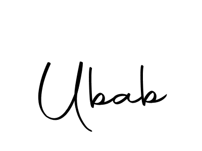 Here are the top 10 professional signature styles for the name Ubab. These are the best autograph styles you can use for your name. Ubab signature style 10 images and pictures png